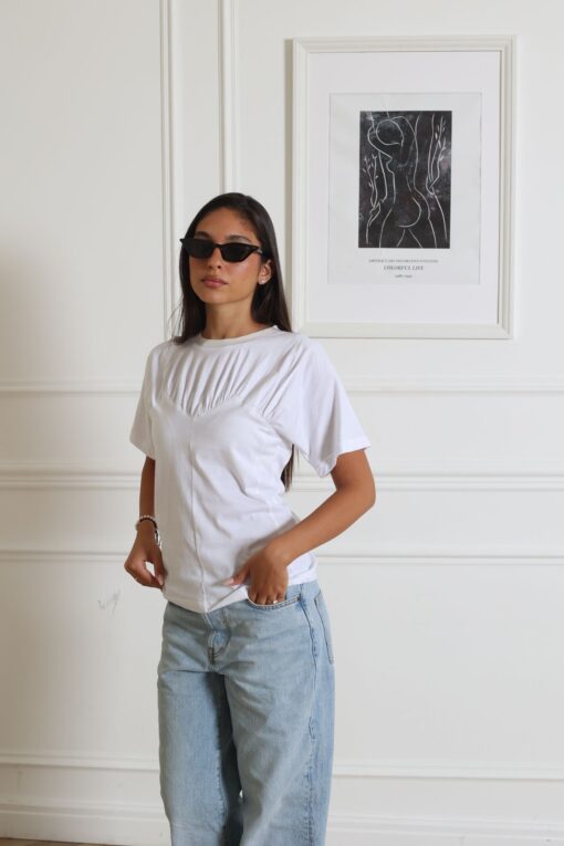 Marilyn top- White - Image 4