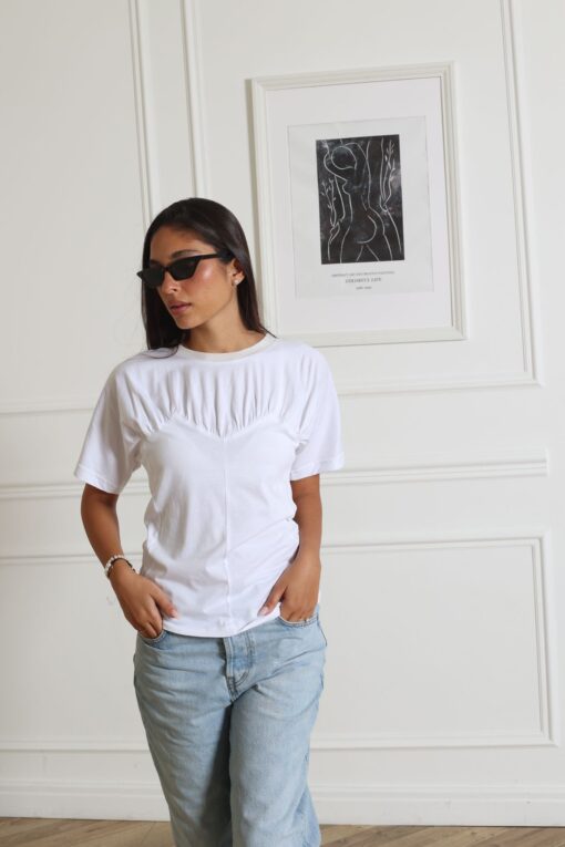 Marilyn top- White - Image 3