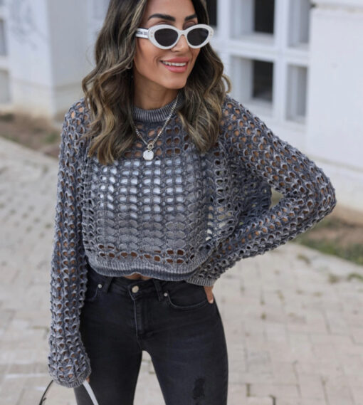 GONA TOP- Gray - Image 4