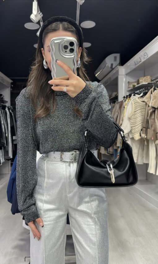 Moran top- black