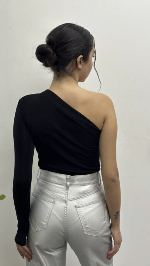 GIANA one shoulder - Black - Image 5