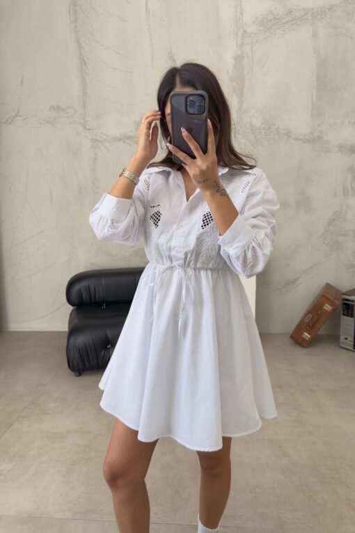 Aseel dress- white - Image 3