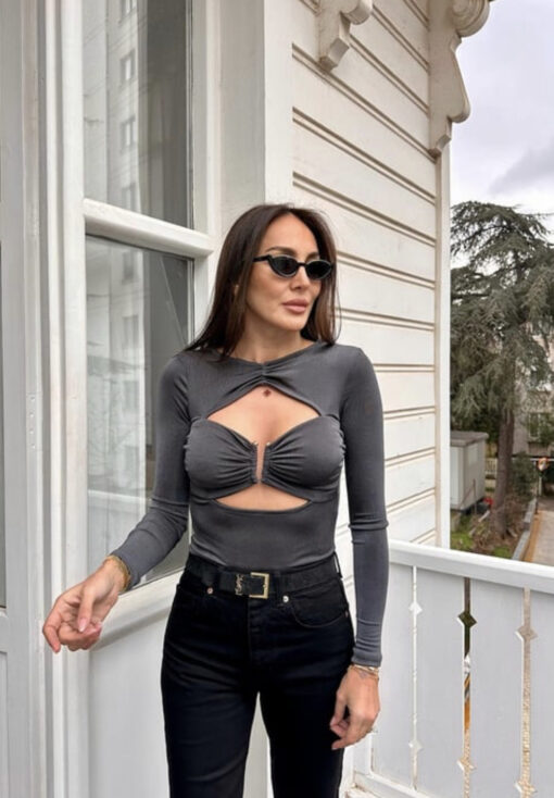 Shakira top –Gray - Image 2