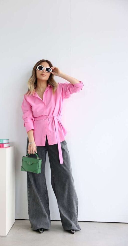 Sonia Shirt- Pink