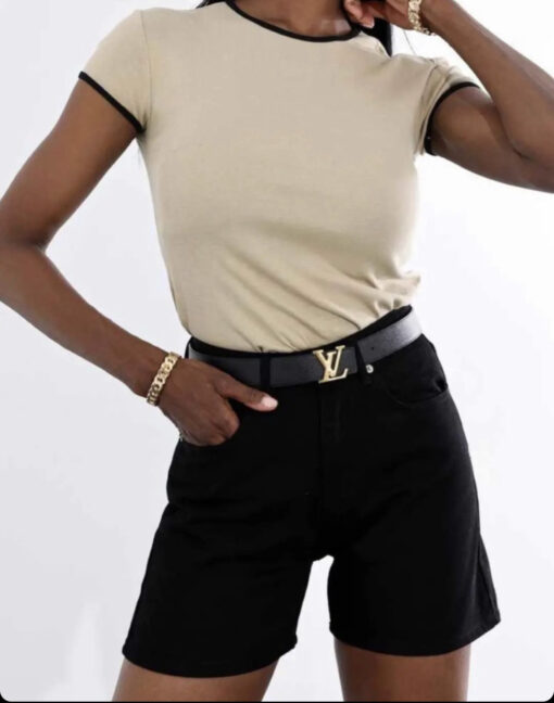 Deema t shirt- dark beige