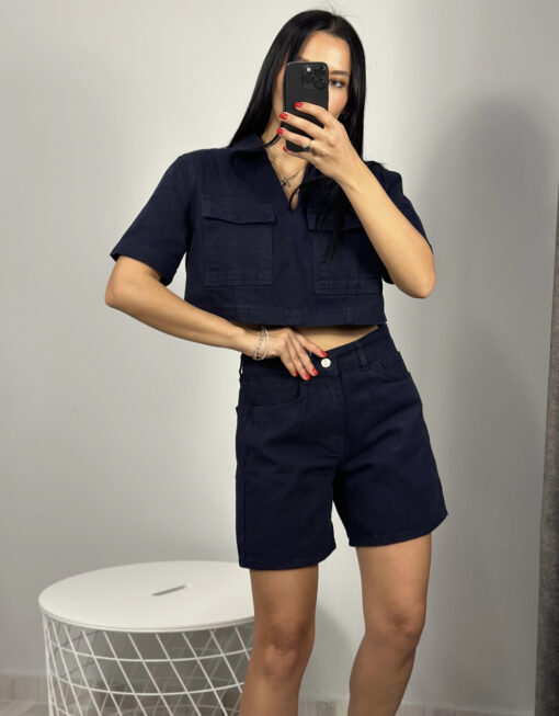 Sultana suit- Dark navy