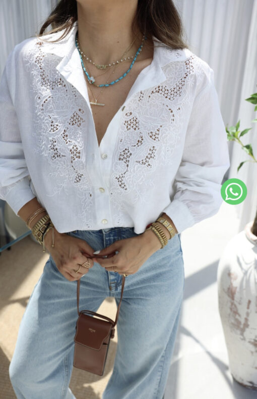 Mira shirt- white
