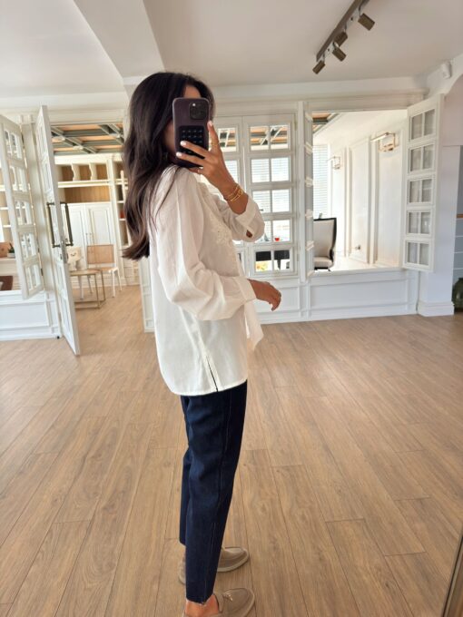 Mira shirt- white - Image 5