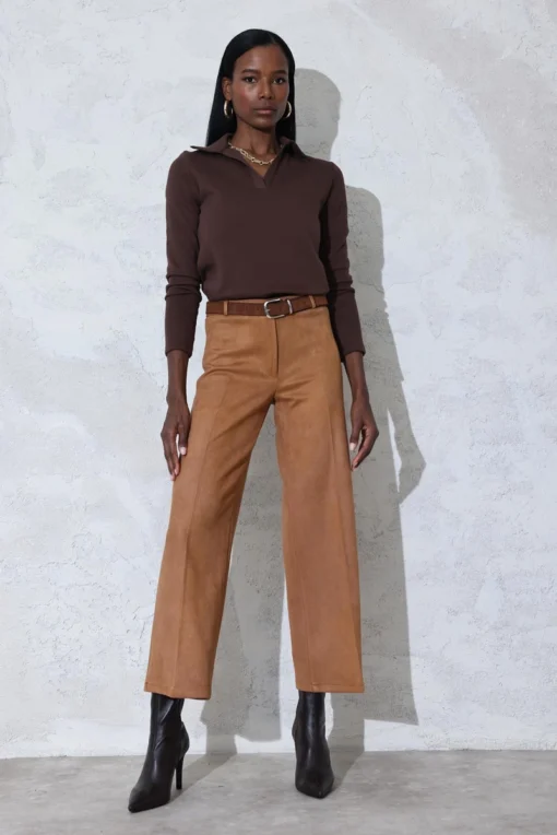 Sawsan top -Browne - Image 5