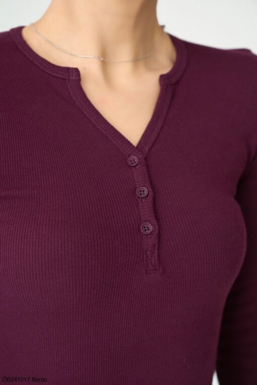 Malak TOP -burgundy - Image 8