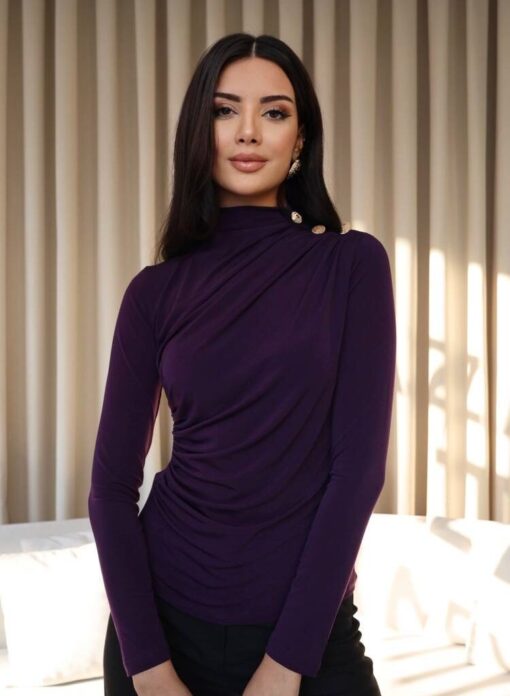 Raya top - Dark Purple