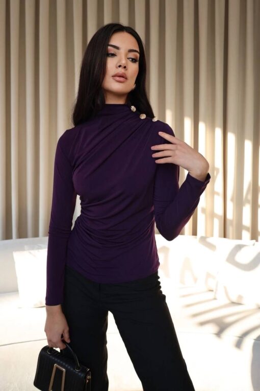 Raya top - Dark Purple - Image 3
