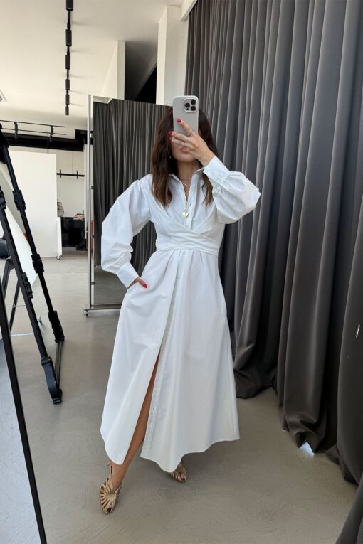 Yaffa Dress- White