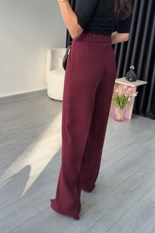 Anastasia pants -dark red - Image 4