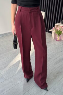 Anastasia pants -dark red