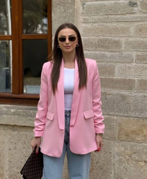 Rasha blazer - Pink - Image 2