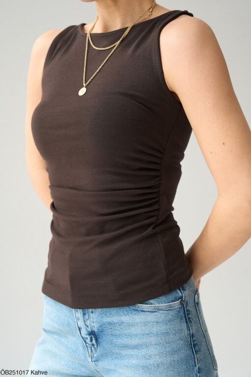 KARMA TOP-BROWN - Image 3