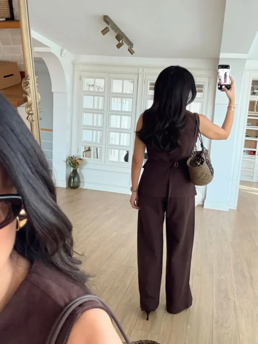 Paris pants- brown - Image 3